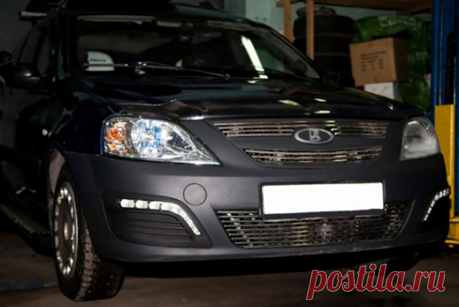 Дневные ходовые огни Lada Largus - выбор и установка своими руками