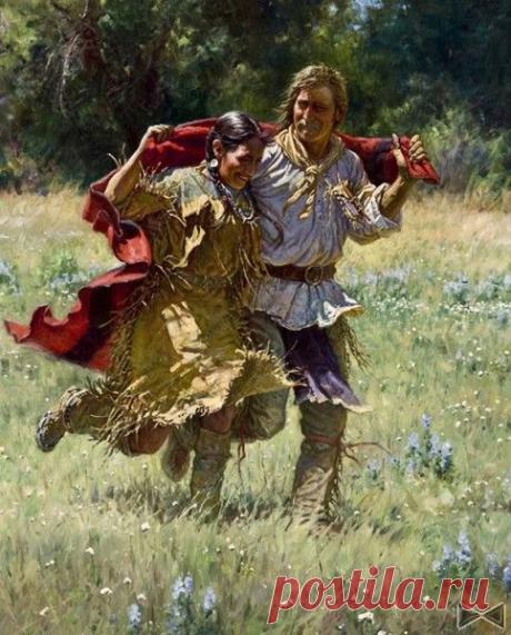 KAMOZIN | Фотографии из альбома Индейцы и ковбои на картинах Мартина Греля | Фото № 85 | Алексей Гамаюнов