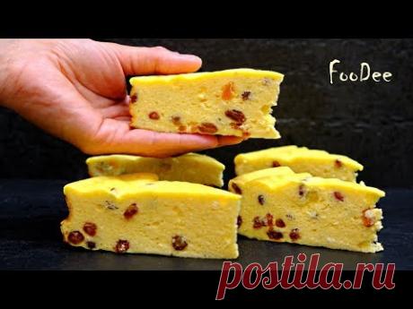 Творожная запеканка Неженка – нежная и пышная запеканка из творога на завтрак!