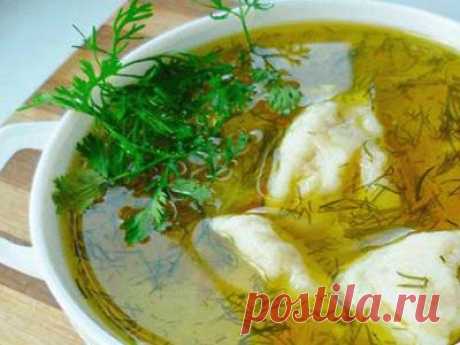 Куриный суп с клецками