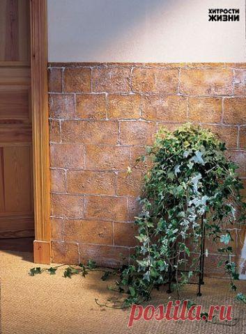 Одноклассники ИМИТАЦИЯ КИРПИЧНОЙ КЛАДКИ