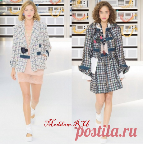 Женская коллекция Шанель (Chanel) на весну—лето 2017 года