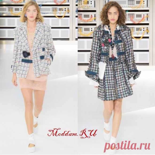 Женская коллекция Шанель (Chanel) на весну—лето 2017 года