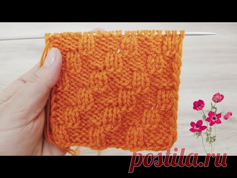 ПОЧТИ ДВУХСТОРОННИЙ УЗОР СПИЦАМИ