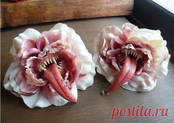 Злая заколка для волос / Занимательная реклама