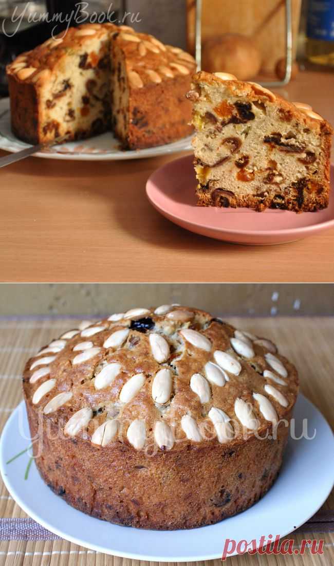 Рождественский кекс Dundee Cake.