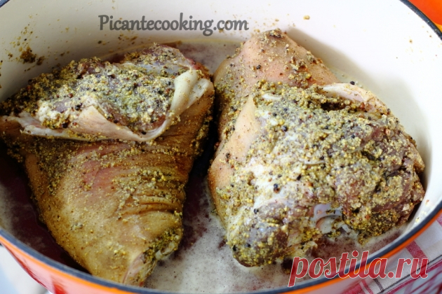 Свиная рулька запеченная в пиве | Picantecooking