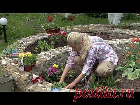 ДИЗАЙН ЦВЕТНИКОВ И ПОСАДКА ЦВЕТОВ СВОИМИ РУКАМИ. Общие принципы и пошаговое руководство. - YouTube