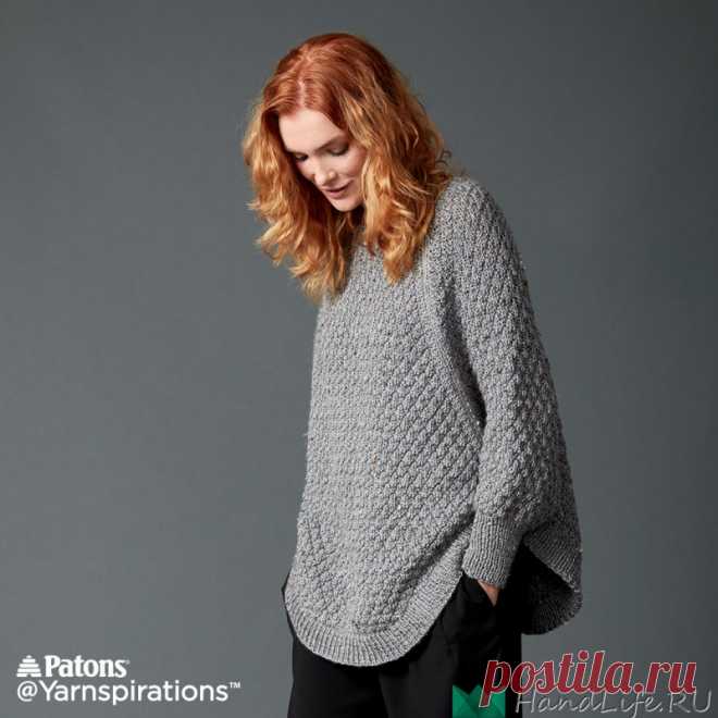Пуловер - Пончо GREAT CURVES KNIT PONCHO