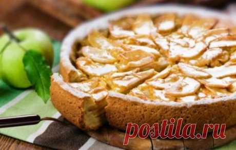 Нежная шарлотка со сметаной и яблоками – лакомство всей семьи