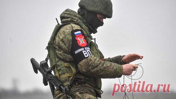 Военнослужащие военной полиции прошли переподготовку для участия в СВО