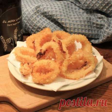 Кальмары в кляре - самая популярная закуска для веселой компании