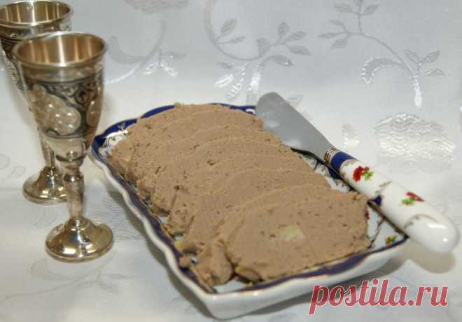 Нежный паштет из куриной печени
