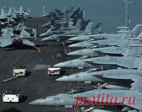 Авианосец «Теодор Рузвельт» изнутри и снаружи