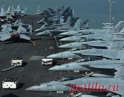 Авианосец «Теодор Рузвельт» изнутри и снаружи