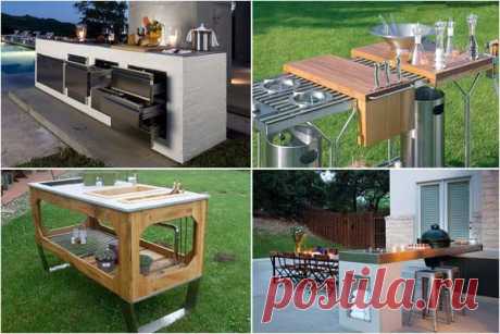 Готовим на свежем воздухе: современные кухни для сада | ШПИЛЬКИ