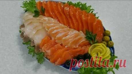 Праздничная рыбная нарезка и бутерброды | Мои вкусные рецепты | Дзен
