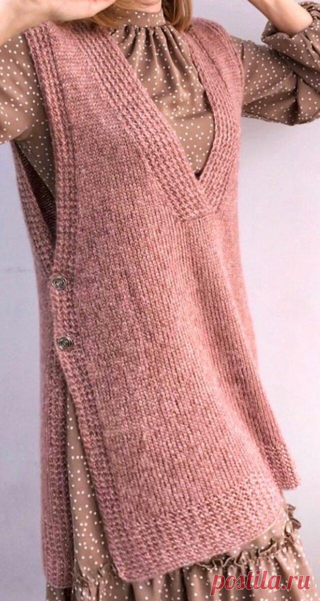 56 невероятно красивых и стильных жилеток. СХЕМЫ | МАМИНО СЧАСТЬЕ | Яндекс Дзен