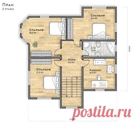 Проект дома Бернаби — цена строительства под ключ в Москве и Подмосковье