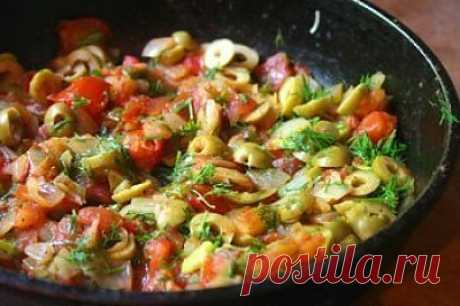 Рыба в томатном соусе с оливками - ЖУРНАЛ СО ВКУСОМ