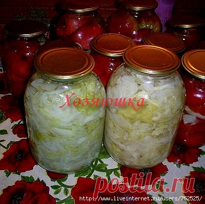 Капуста на зиму (хранится годами)