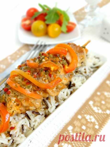 Куриный шашлычок | Кулинарный блог Татьяны М.