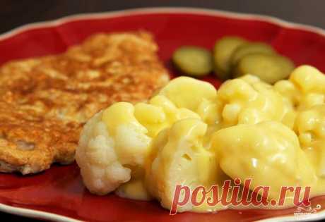 Гарнир из цветной капусты - пошаговый кулинарный рецепт на Повар.ру