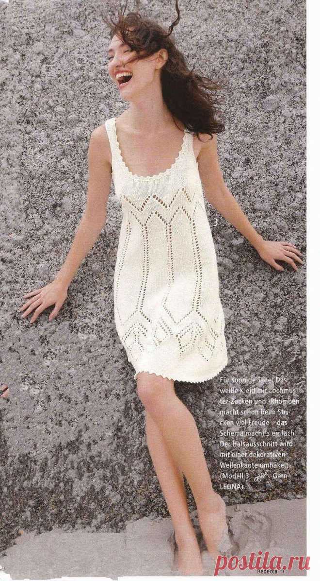 Летнее платье :: Crochet and Knitting
