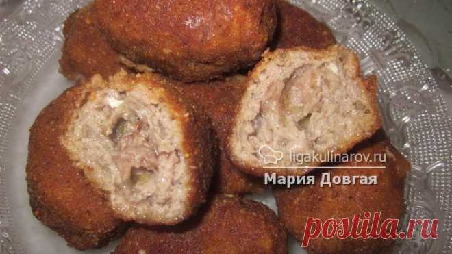 Котлеты по-донбасски,  пошаговый от Лиги Кулинаров.