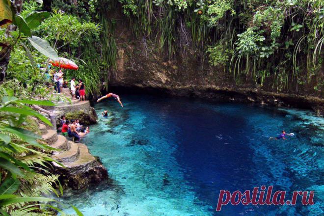 The Enchanted River, Филиппины...