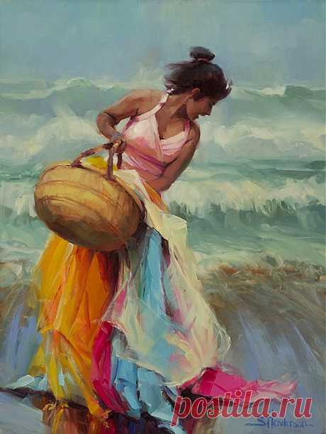 Художник Steve Henderson и глоток свежего воздуха.