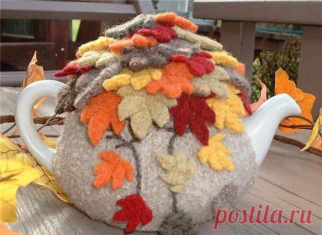 Тёплая одежда для заварочных чайников. .