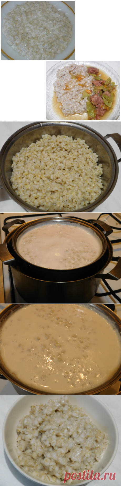 2 рецепта каш из перловки