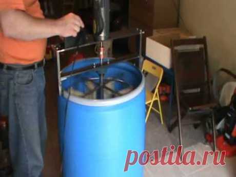 Home Made 8 Frame Honey Extractor