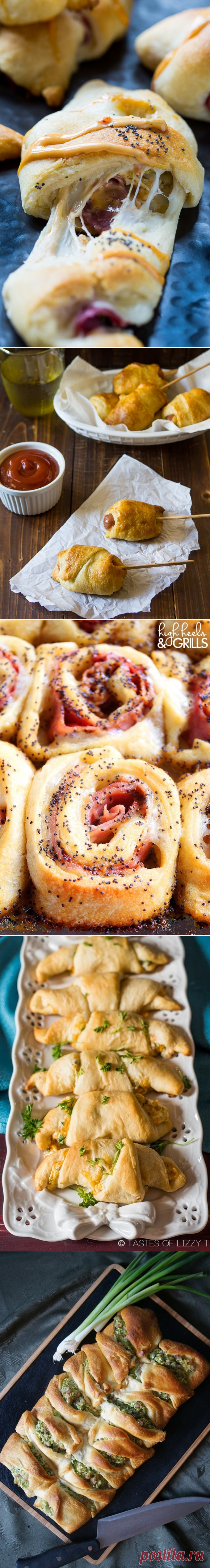 9 обалденно вкусных закусок из слоеного теста