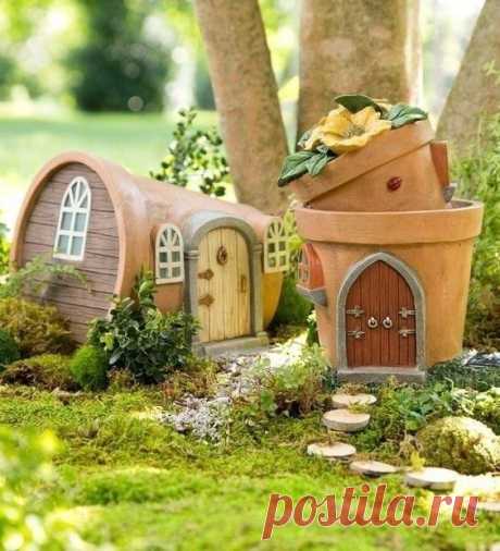 Оформление миниатюрного сада — DIYIdeas