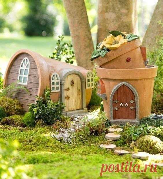 Оформление миниатюрного сада — DIYIdeas