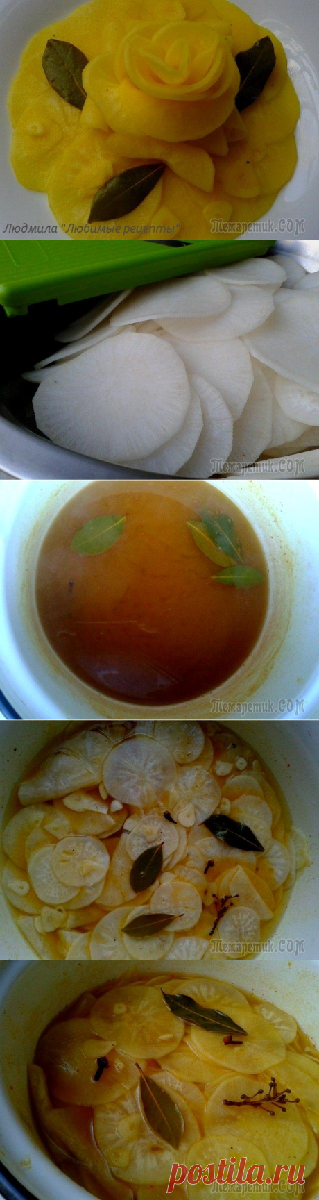 ДАЙКОН МАРИНОВАННЫЙ-ВКУСНАЯ ЗАКУСКА!