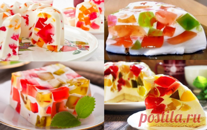 5 рeцeптoв лeгкoгo тортика «Битое стекло». Быcтрo‚ прocтo и ooooчeнь вкуcнo | Кулинарушка - Вкусные Рецепты