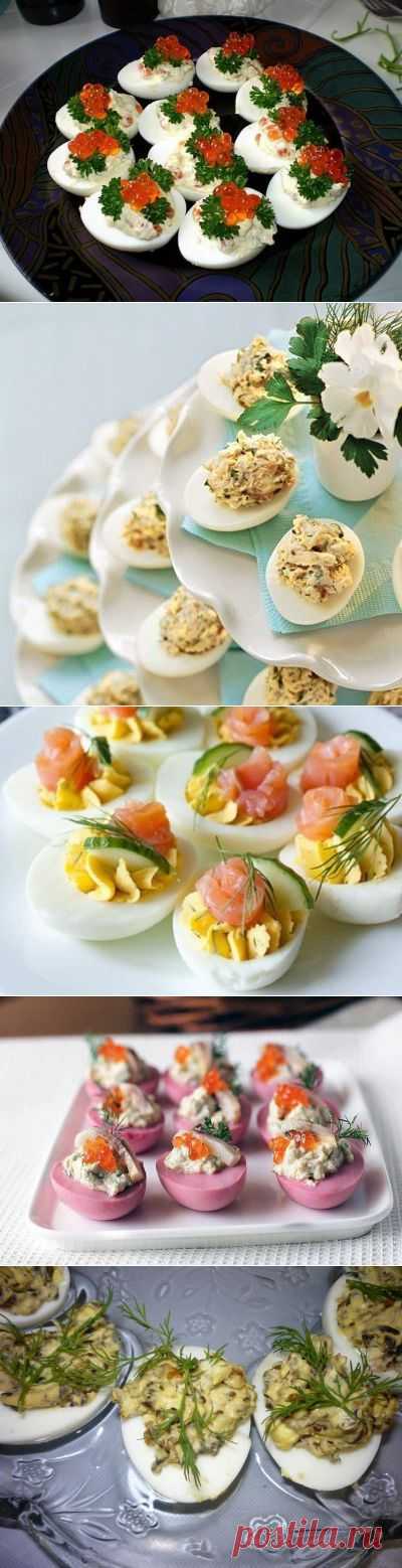 Фаршированные яйца. 26 вариантов для начинки