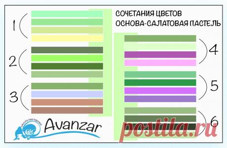 #сочетаниецветов #пастельныетона #avanzar #ольгавлар