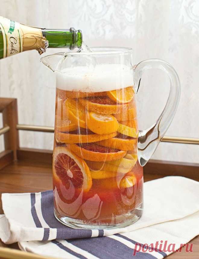 Апельсиновая Сангрия | Наша Кухня - Простые рецепты для всех