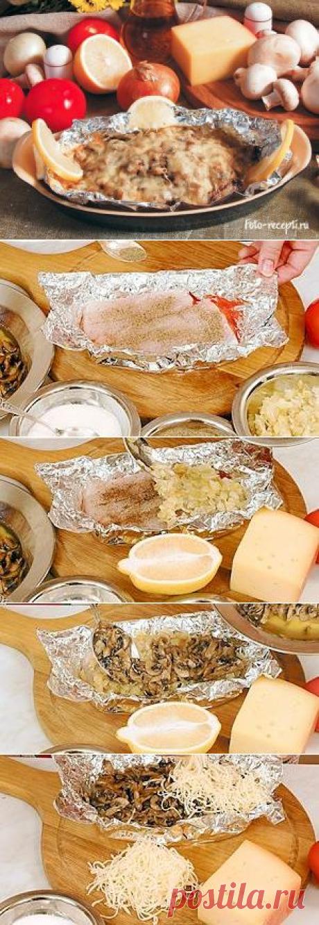 Осетрина, запеченная с грибным соусом - Рецепты с фото пошагового приготовления на Фото-Рецепты. ру