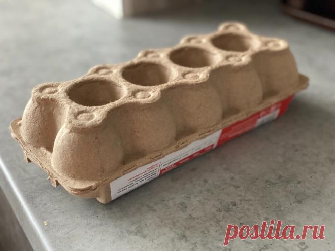 Знакомый садовод копит лотки из под яиц и просто гениально использует их в своём огороде. С недавних пор делаю также и радуюсь | 6 соток