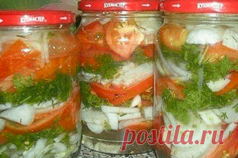 Закрываем шикарные помидоры без уксуса