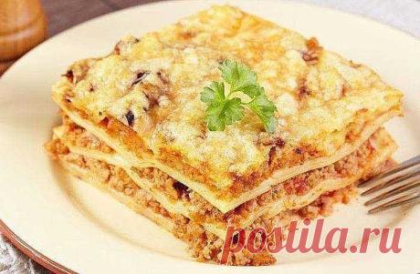 Готовим самую вкусную лазанью 🍴