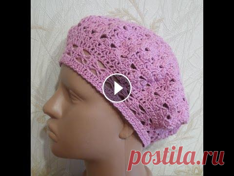 БЕРЕТ Вязание крючком Часть 2 TAKES Crochet Part 2 БЕРЕТ Вязание крючком Часть 2 TAKES Crochet Part 2...