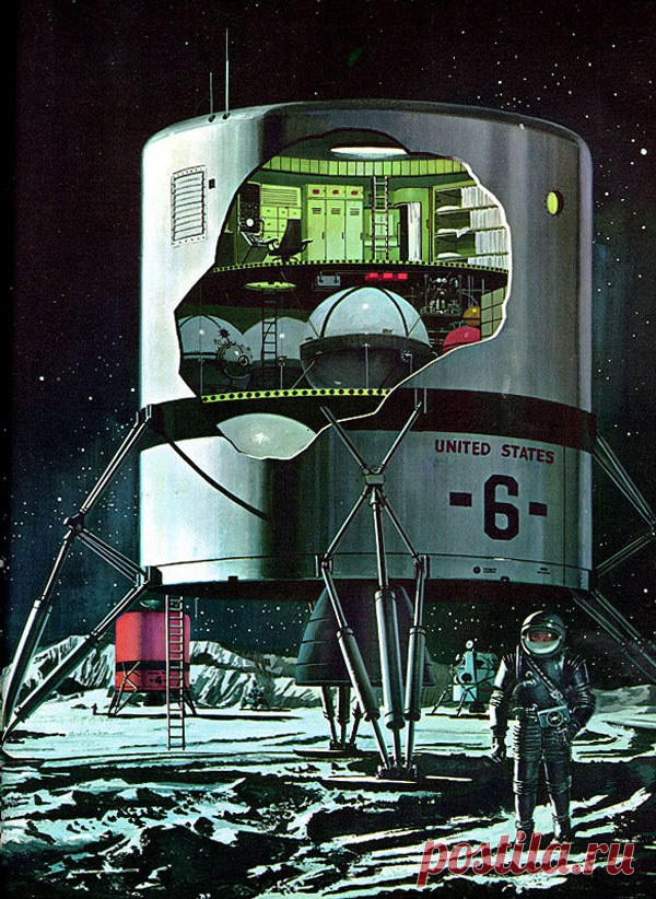 Космос и фантастика » Архив » Лунные базы. Рестроспектива-1