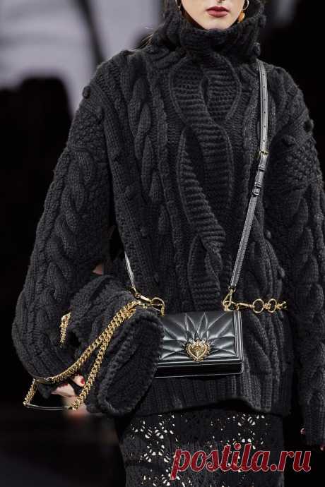 Модные вязаные сумки Dolce & Gabbana 2020-2021 | Явмоде. Бизнес по-женски, совмещаем бизнес, семью, карьеру.