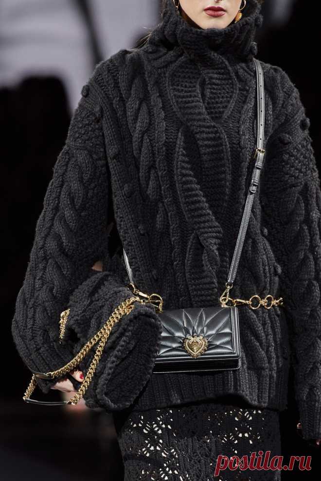 Модные вязаные сумки Dolce & Gabbana 2020-2021 | Явмоде. Бизнес по-женски, совмещаем бизнес, семью, карьеру.